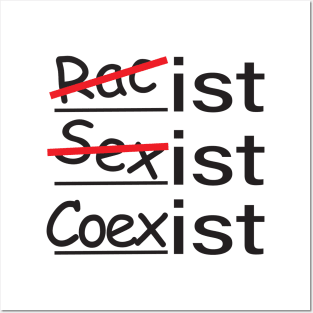 Coexist Posters and Art